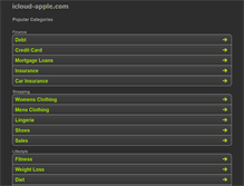 Tablet Screenshot of icloud-apple.com